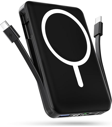 Kuulaa MagSaf Powerbank 10000 mAh, 20 W Ultra Thin Power Bank