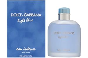 Dolce & Gabbana - Eau de parfum eau intense light blue pour homme 200 ml