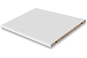 Dekati Einlegeboden für alle Sideboards, Lowboards & Highboards mit Einer Breite 900 cm - Farbe: Weiß - Größe: 43,4 x 31,6 cm - inkl. 4X Bodenträger - Höhe flexibel änderbar