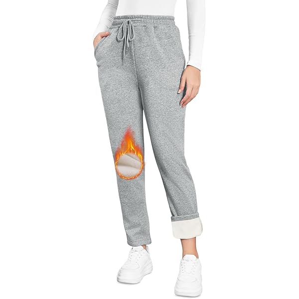 Yutdeng Damesbroek, warme joggingbroek, fleece broek, winter