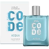 Wild Stone CODE Acqua Eau De Parfum for Men, 100ml Luxury Long Lasting Fragrance, Fresh, Sparkling & Energising Premium Perfu