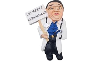 LEDDY LIVING Magnete Frigo Dr. Nowzaradan Resina 3D - Edizione Divertente Vite al Limite - 4 Versioni con Frasi Intimidatorie per Dieta - Regalo Scherzoso per Amici e Familiari (MOD 2)