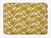 Produktbild CHKWYN Floral Bath Mat, Lily Carnation Bouquet Beauty Botany Field Flourishing Mother Nature Theme, Plush Bathroom Decor Mat with Non Slip Backing, Earth Yellow Beige,15.7X23.6 inch