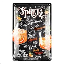Zypeng Targa Metallica Retro 7-Up: Cartello Pubblicitario In Latta Per Bar E Cucina - 20x30 Cm - Regalo Originale - 4