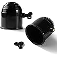 VooGenzek 2 PCS Tow Ball Cover with Lock, 50mm Tow Bar Ball Cover Cap ...
