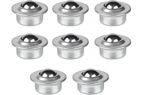 CPROSP 8 15 mm kulhjul av stål, lastkapacitet 15 kg