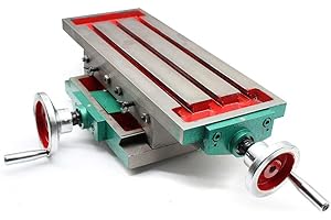 MINUS ONE 17.7 x 6.7 ’’ Multifunktions-Fräs-Arbeitstisch Fräsmaschine Composite-Bohrtisch Koordinatentisch Kreuztisch Bohrtisch Werkzeugmaschinen