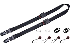 VKO Quick Release Camera Strap,Quick Adjust UltraLight Comfortable Camera Straps for Man Woman Photographers(4'11"to 6'5") Film SLR APS-C DSLR Mirrorless Camera Neck Shoulder Strap 25mm
