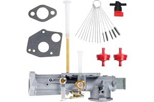 ZAMDOE 299437 297599 Vergaser für Briggs & Stratton 130201 130202 130207 130212 130231 130232 130251 130252 130292 130297 131231 131232 135200 130200 100200 4-Takt-Kleinmotoren