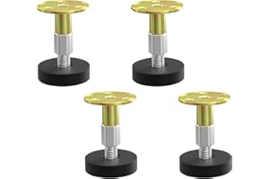 JIHXYER 4 Pezzi Piedini Regolabili per Mobili, Piedini per Mobili per la Maggior Parte dei Mobili