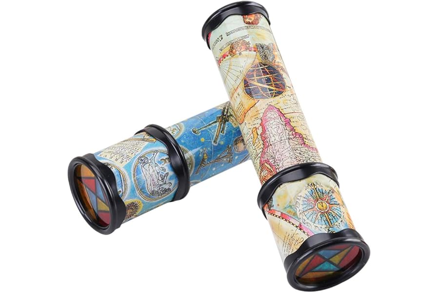 Magic kaleidoscope Glasses, Children Birthday New Year Chrismas Best - Pack of 2 - Random style
