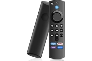EFFDRDFS Telecomando Voce Sostituibile(3a Gen), Telecomando Universale TV, Telecomandi Sostituibili Intelligenti Per Smart TV Stick (Lite,4K,2 Gen & 3 Gen),Adatto per Smart TV Cube (1, Gen & 2, Gen)