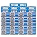 Produktbild 20 Stück CR2032 3V Lithium Knopfzelle Elektro CR 2032 Lithium