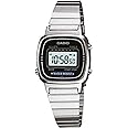 Casio Orologio da polso digitale da donna in acciaio inossidabile LA670W
