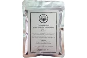 HUGSTER Yeast Nutrient - Various Weights - Diammonium Phosphate (DAP) for Beer, Wine & Cider Making - Home Brewing (250)