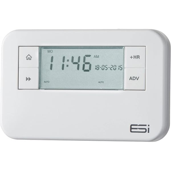 ESI - Energy Saving Innovation Controls ESRTP4+ Wired Programmable Room  Thermostat, White : Amazon.co.uk: DIY u0026 Tools