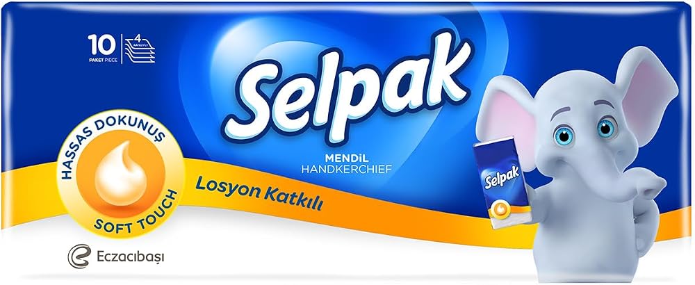 Selpak Mendil Losyonlu 10'lu Paket