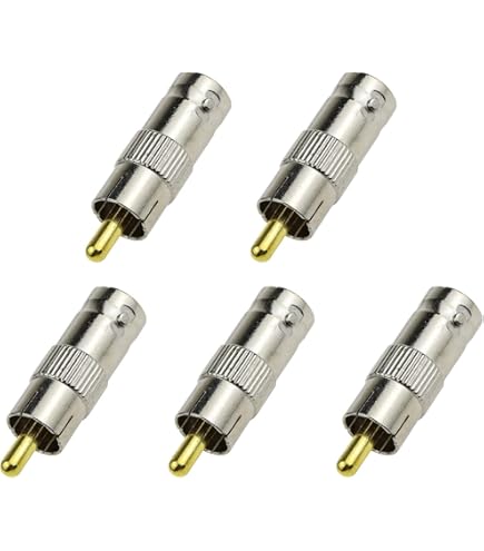 50 Pezzi Coassiale CAT5 A CCTV Telecamera BNC Maschio Video Balun - Foto 6