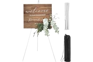 Kureny Künstler Staffelei Stand,Tragbar faltbar,160cm Verstellbares Stativ Tisch Kunst Leinwand Malerei Display,Staffelei Ständer für Hochzeitsschild,Poster, Malerei (weiß)