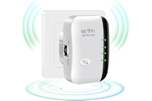 TLLTKOK WiFi Extender，WiFi Booster, WiFi Repeater, WiFi Extenders Signal Booster for Home Up to 5000 sq.ft and 45 Devices, Internet Booster with Ethernet Port, Quick Setup, Home Wireless Signal Booster