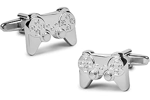 Gemelolandia - Boutons de Manchette Manette de Jeu Vidéo