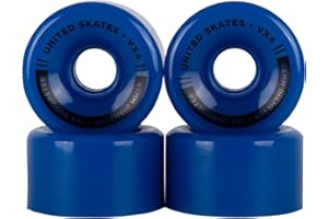 UNITED SKATES VX4 Elite 65mm x 36mm 78A Quad Roller Skate Wheels