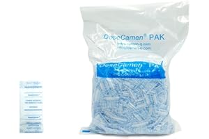 DeseCamen - Sobres sílica gel - Deshumidificadores - Absorbentes de humedad - Antihumedad - No Tóxico - Grado Alimenticio - Inodoro (2000, 0.5 gr)