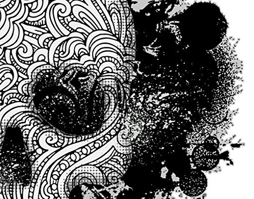 WTD 42628 Wandtattoo mehrfarbig Nummer 503 Skull 74 x 95 cm - 5