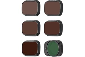 Skyreat Mini 3 Pro Filter, Filtro ND polarizador, Lente de cámara, Juego de filtros compatibles con dji Mini 3 Pro Accesorios (CPL ND8 ND16 ND32 ND64 ND128) – (versión plástica)