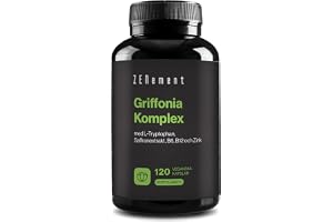 Griffonia 5-HTP Complex - med Saffran & L-Tryptofan - 120 Veganska Kapslar