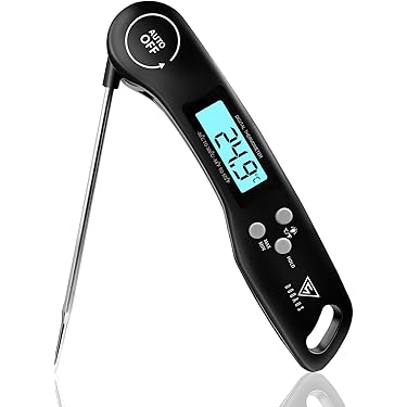 DollaTek Digitale Vlees Thermometer Oven Kleurrijke Touch Screen Instant Play Sensor Keuken Barbecue Koken Thermometer met Timer Alert Functie