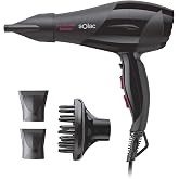 Solac SP7170 Expert 2600 Tourmaline Hair Dryer 2600 W Ultra Fast Drying Ionic Function Cool Air Button Tourmaline Protection