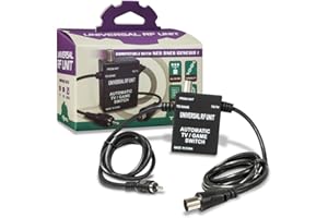 HYPERKIN Tomee : Câble RF Unit Universel 3 En 1 Pour Console Nintendo NES, Super Nintendo SNES Et SEGA Megadrive