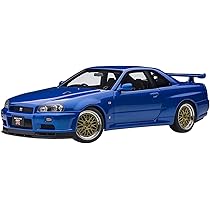Autoart 1/18 Skyline GT-R (R34) V-Spec II Nur avec roues BBA LM