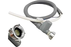 NIUZEMYKO Aquastop Zulaufschlauch,2M Universal Geschirrspülerschlauch für Miele Imperial Waschmaschine Spülmaschine Geschirrspüler 10499862 7638500 7638501 10499861