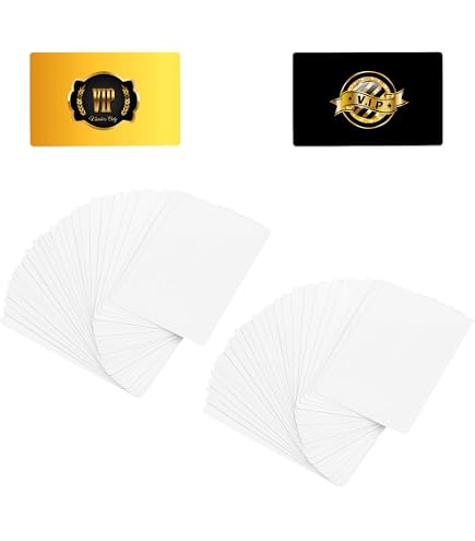 50 Cartes De Visite En Métal Vierges | Format 8.4x5.6 Cm | Pour Sublimation Ou Gravure - 13