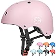 XJD Kids Helmet Toddlers Bike Helmet Age 3-13 Years Adjustable Skateboard Helmet for Cycle BMX Scooter Roller Skating for Children Boys/Girls