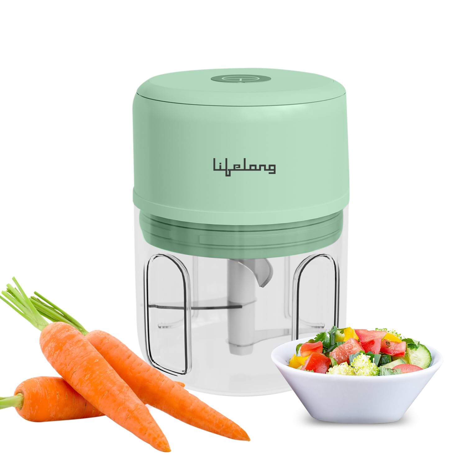 Lifelong USB Rechargeable Wireless Electric Chopper Review for Easy Cooking