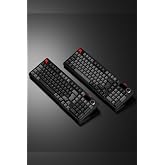 LOYAL Pro Siyah/Gri 3 BT + 2.4 IPS Ekranlı Red Switch RGB Mekanik Kablosuz Klavye