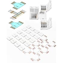 Ruban LED intérieur RGB et blanc chaud 19,2W/m, LED 5050
