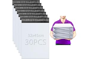 XRXYMQ 32x45 cm Envoie Colis Vinted 30 Pièces Pochette Emballage Colis Vinted Enveloppe Plastique ExpeditionSac Sac Envoie pour Textiles et Boîtes à Chaussures