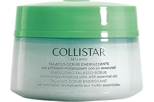 Collistar Talasso-Scrub Energizante, Exfoliante Corporal con Sales Marinas y Aceites Preciosos para un Efecto Intenso de Energía y Vitalidad, Apto para Todo Tipo de Piel, 300 g