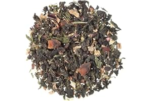 TEA SHOP - Té Oolong (azul) Spicy Strawberry 100g - 50 Tazas - Formato a Granel - En Hojas - Con Toque de Fresa - Detox y Digestivo
