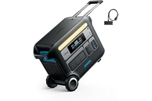Anker SOLIX F2000 Portable Power Station, PowerHouse 767, 2400W Solar Generator, GaNPrime Battery Generators for Home Use, LiFePO4 Power Station for Outdoor Camping, and RVs (Solar Panel Optional)