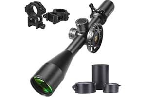 WestHunter Optics HD GEN2 6-24x50 FFP Precision Competition Riflescope, 30 mm Tube First Focal Plane Etched Glass Reticle Tactical 1/10 MIL Shooting Scopes | Zero Stop/Zero Reset