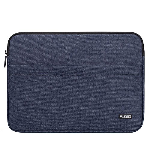 Plemo Laptoph  lle H  lle Tasche Sleeve Schutzh  lle f  r 15 - 15 6 Zoll Laptop   MacBook Air   MacBook Pro   Notebook-Computer  Denimblau