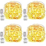 DIY Beleuchtung: Mit dem Kupferdraht kann man einfach formen.