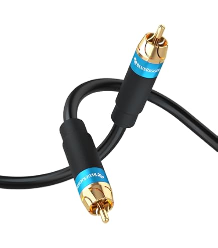 THE CIMPLE CO - RCA Adapter, Female To Female Coupler Barrel Connector Extender Rca Cable Union For Audio Video S Pdif Subwoofer Phono Composite Component More 4 Pack