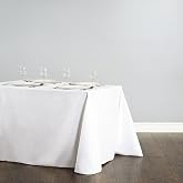 Party Deco Square Tablecloth 180 x 300 cm Matt White