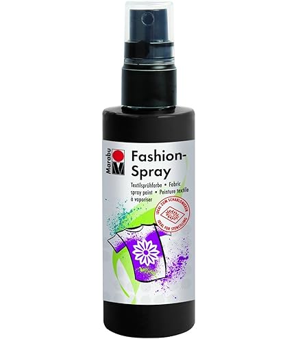 Ideen mit Herz Spuitverf, spuitverf, metallic, 6 x 50 ml, sterk gepigmenteerd, hoogste glans voor licht en donker textiel, op waterbasis (set 3, geel, oranje, rood, blauw, groen, zwart Ideen mit Herz Spuitverf, spuitverf, metallic, 6 x 50 ml, sterk gepigmenteerd, hoogste glans voor licht en donker textiel, op waterbasis (set 3, geel, oranje, rood, blauw, groen, zwart